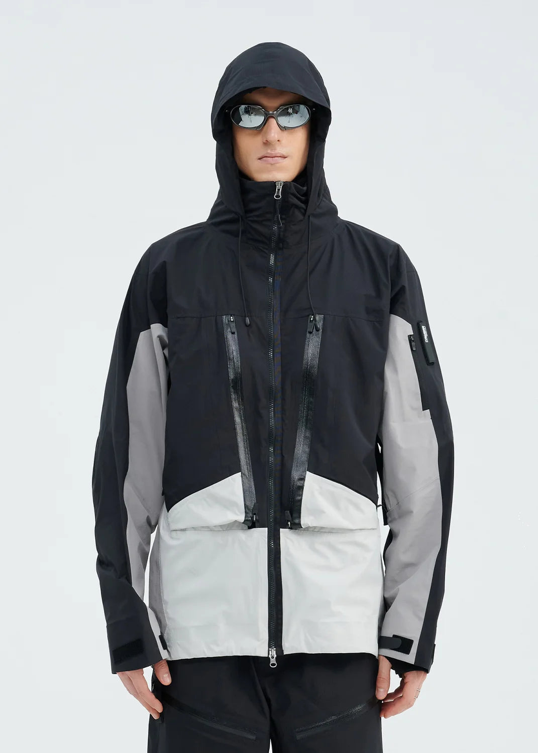 XXX09 ALL-WEATHER HOODED HARD-SHELL 3L OUTDOOR SKI JACKET